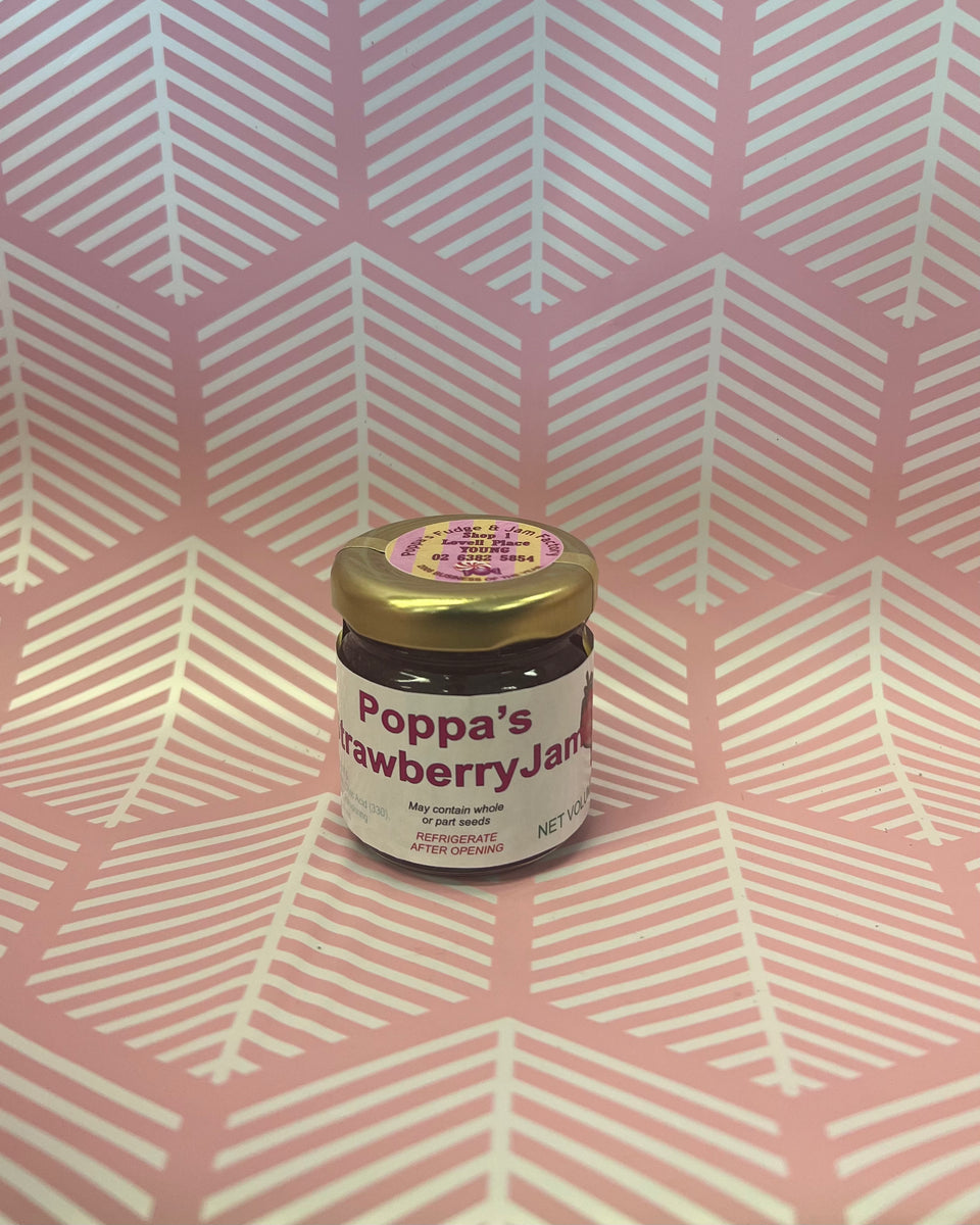 Poppas Strawberry Jam Poppa’s Fudge & Jam Factory