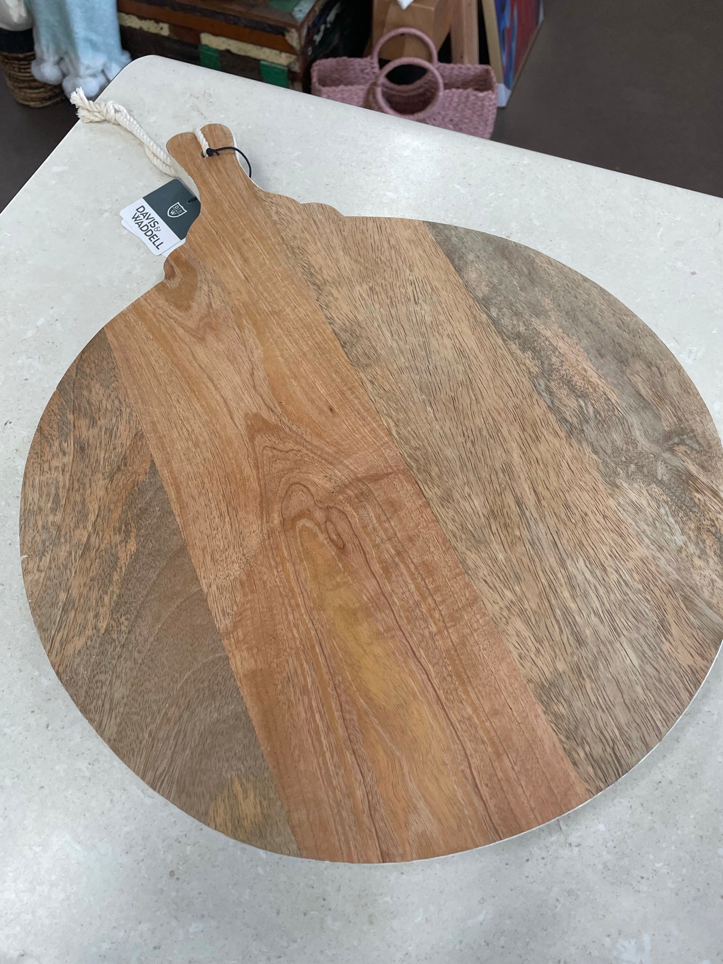 Round Serving Board