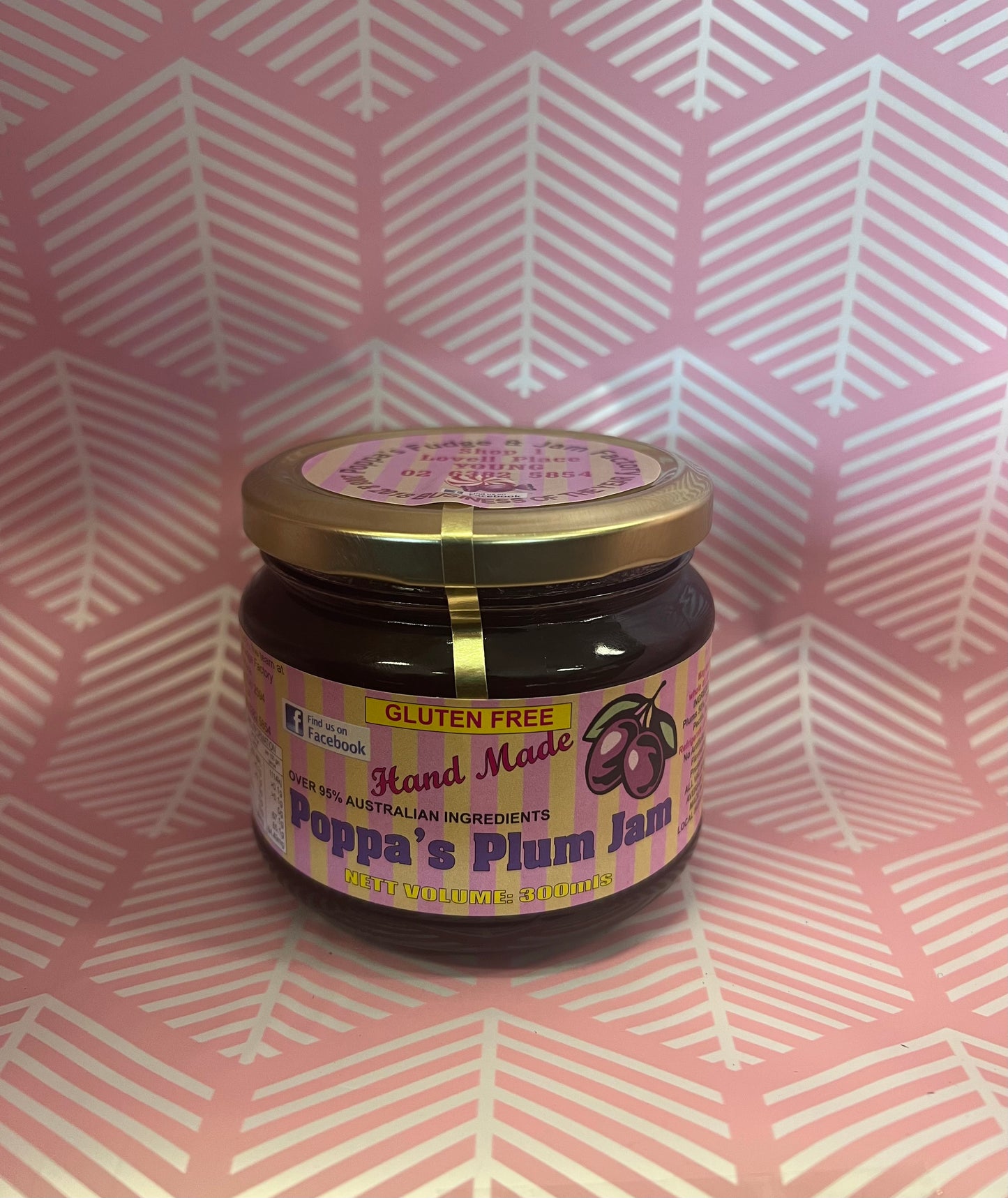 Poppas Plum Jam