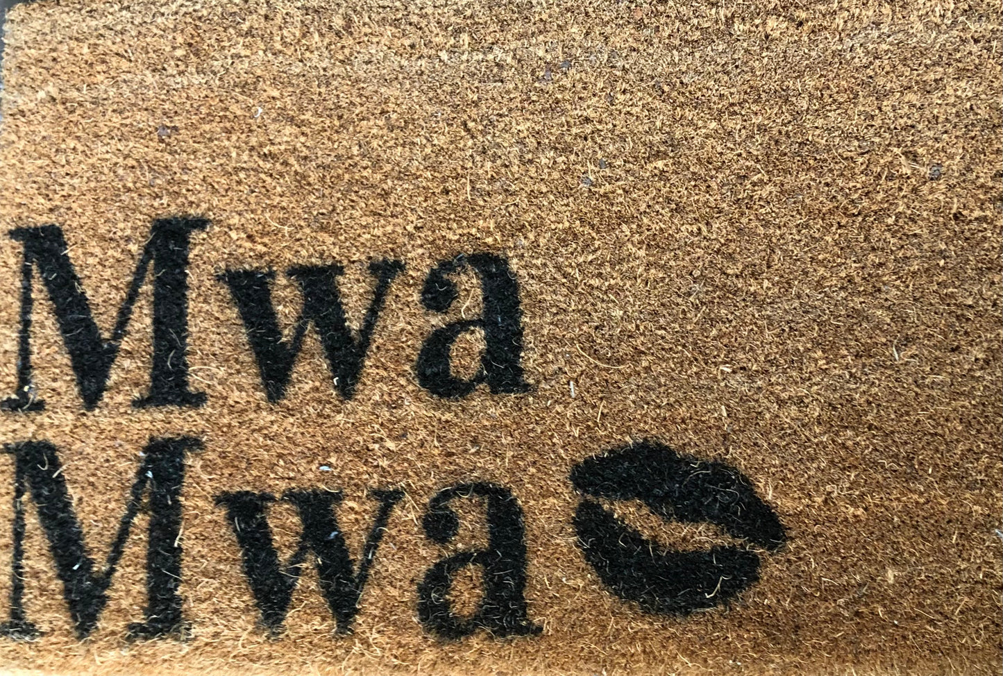 ‘Mwa Mwa’ doormat