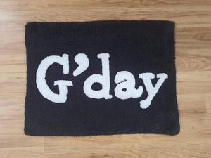 'G'day' Bathmat